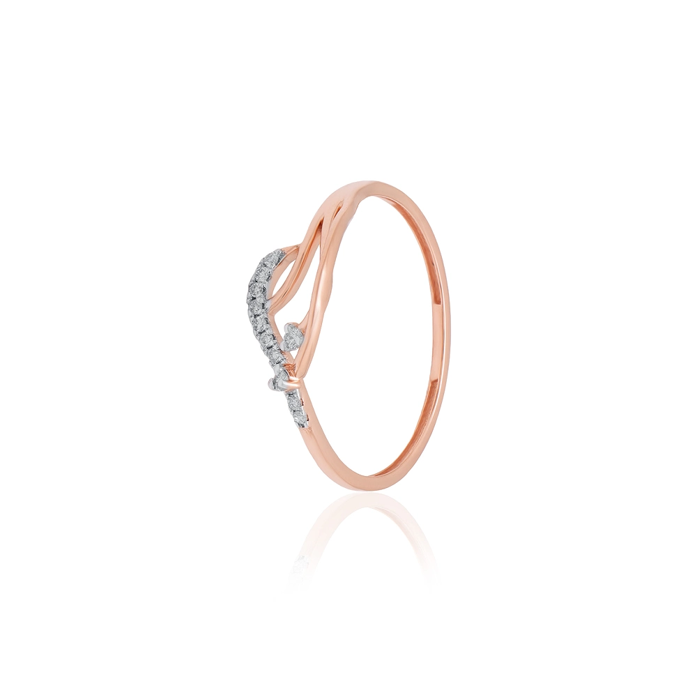 Rose Gold Ring ALR00958 - Image 3