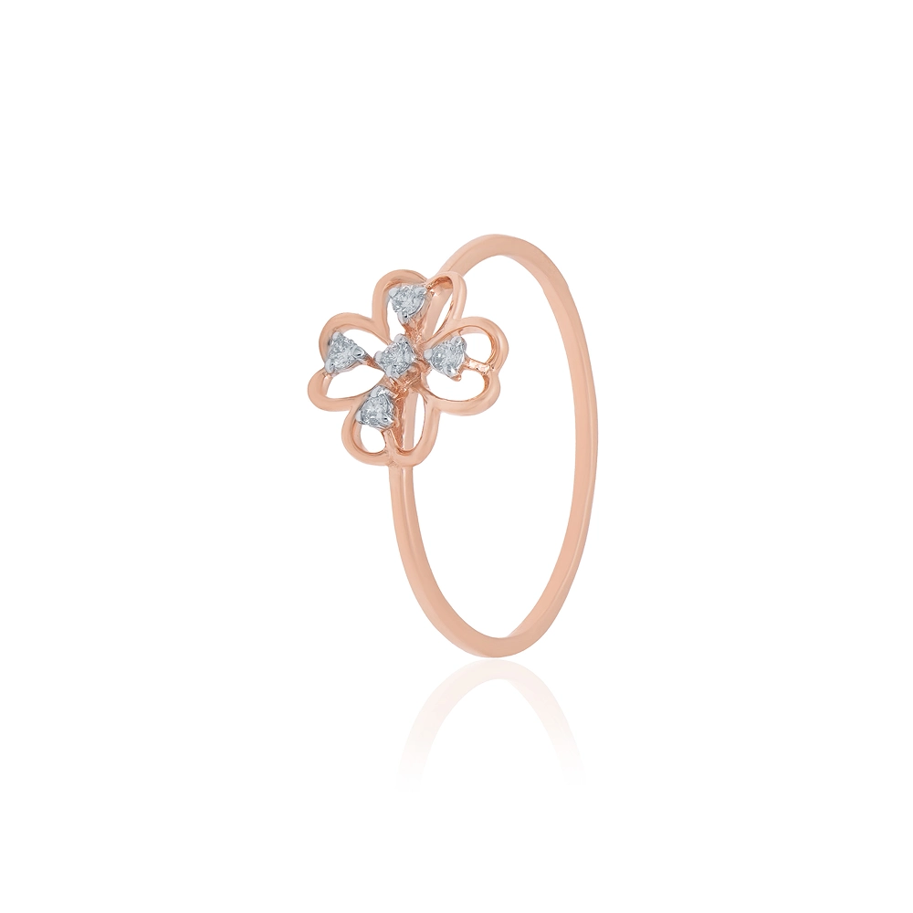 Rose Gold Ring ALR00959 - Image 3