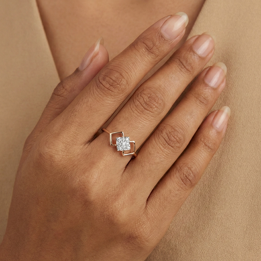 Yellow Gold Ring ALR00998 - Image 2