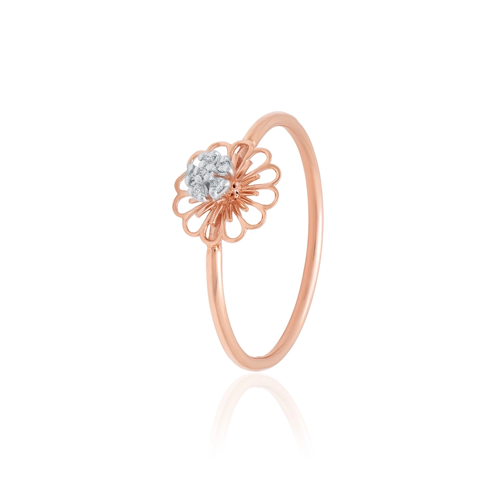 Rose Gold Ring ALR01044 - Image 3