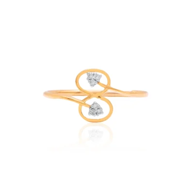 Yellow Gold Ring ALR01050