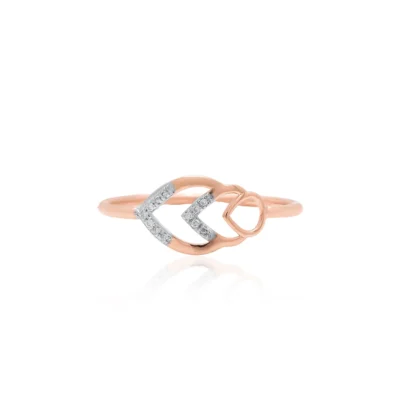 Rose Gold Ring ALR01061