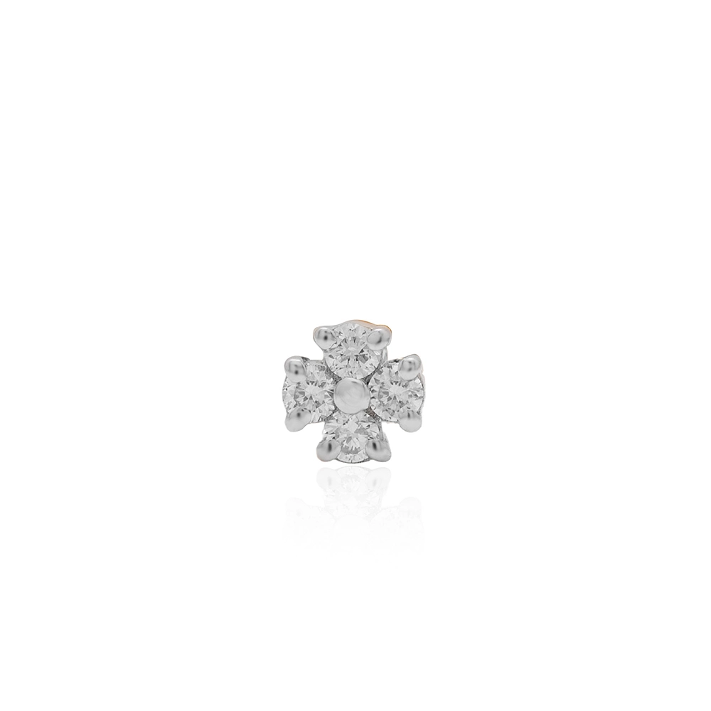 Yellow Gold Nose Pin ANP00083 - Image 2