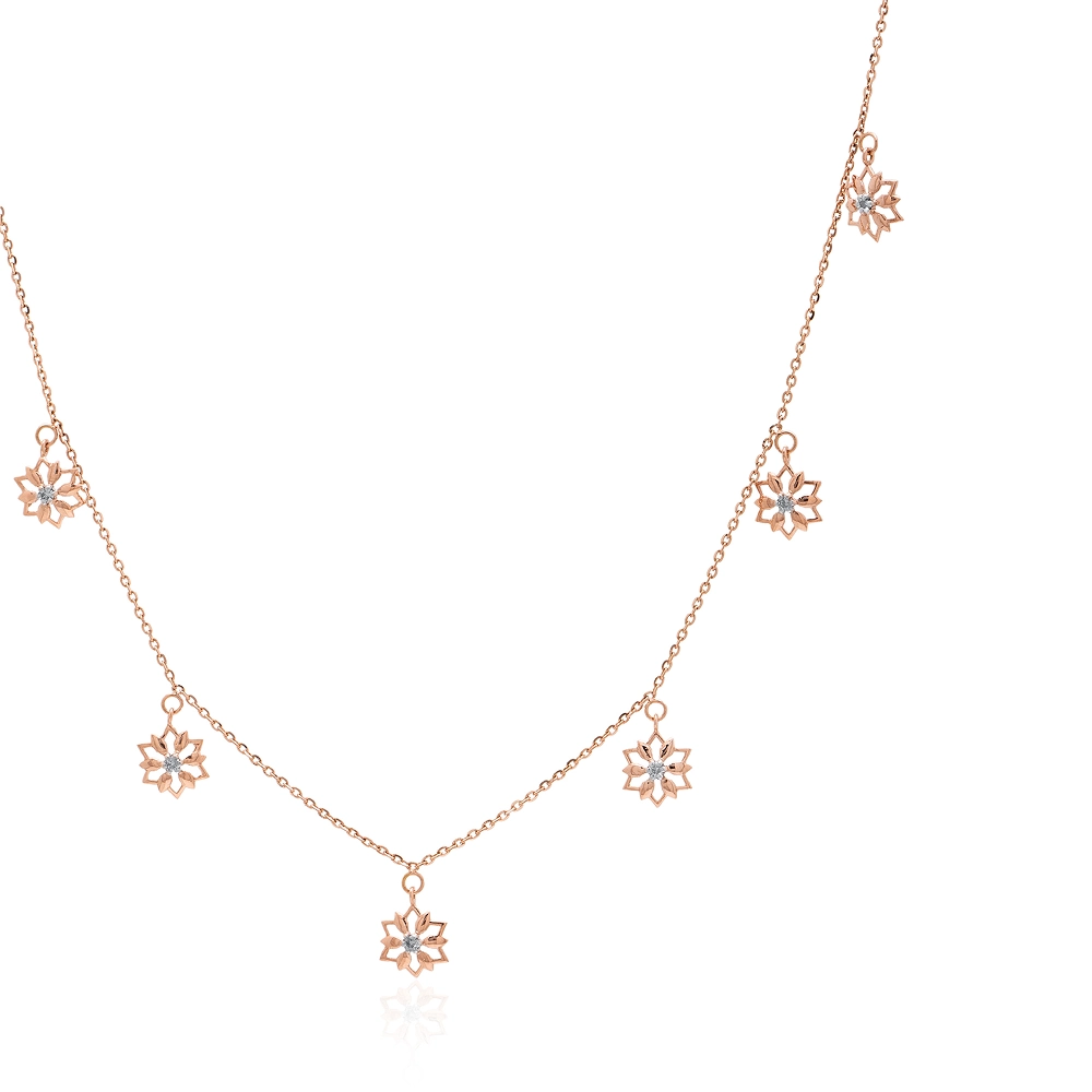 Rose Gold Chain ANS00190 - Image 3